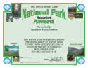 National Parks Tourist cert