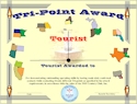 Tri-Point Tourist Cert
